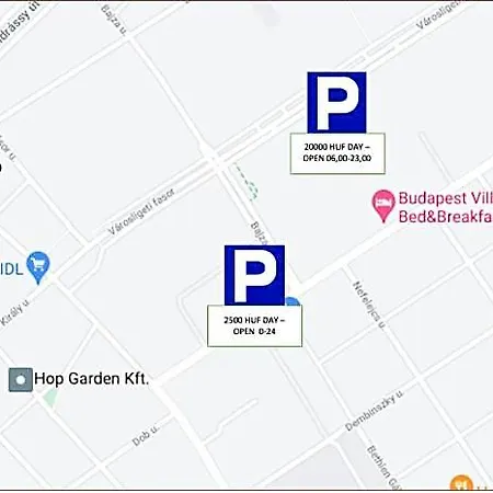 Bed & Breakfast Budapest Ville Bed & Breakfast Budapest